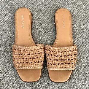 Marc Fisher Jeremy Woven Flat Sandals